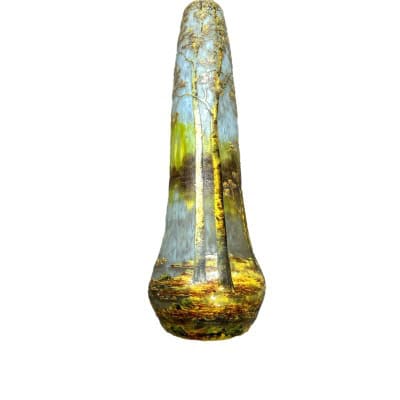 DAUM NANCY vase « paysage »