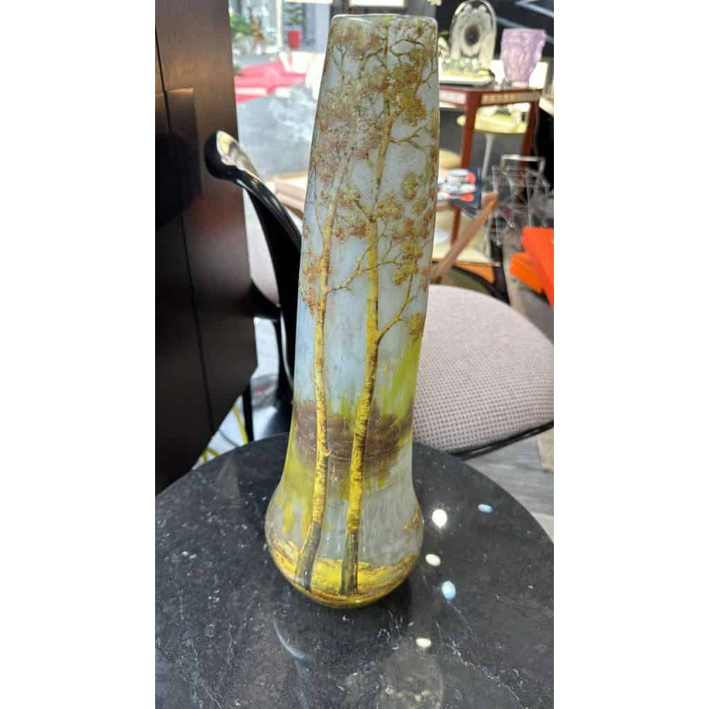 DAUM NANCY vase « paysage » 6