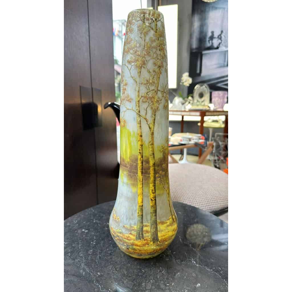 DAUM NANCY vase « paysage » 10