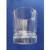 10 ARQUES CRYSTAL WHISKEY GLASSES. MACASSAR MODEL 9