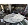 Eero Saarinen & Knoll: “Tulip” table, Calacatta 28 oval top
