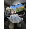 Eero Saarinen & Knoll: “Tulip” table, Calacatta 25 oval top