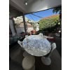Eero Saarinen & Knoll: “Tulip” table, Calacatta 26 oval top