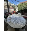 Eero Saarinen & Knoll: “Tulip” table, Calacatta 27 oval top