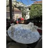 Eero Saarinen & Knoll: “Tulip” table, Calacatta 23 oval top