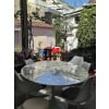 Eero Saarinen & Knoll: “Tulip” table, Calacatta 22 oval top