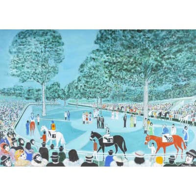 POUCETTE 1935-2006, Le Champ De Courses.