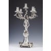 ORFEVRE MERITE – Pair of solid silver candelabra XIXand 44