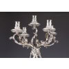 ORFEVRE MERITE – Pair of solid silver candelabra XIXand 48