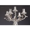 ORFEVRE MERITE – Pair of solid silver candelabra XIXand 49