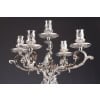 ORFEVRE MERITE – Pair of solid silver candelabra XIXand 51