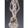 ORFEVRE MERITE – Pair of solid silver candelabra XIXand 52