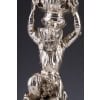 ORFEVRE MERITE – Pair of solid silver candelabra XIXand 56