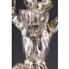 ORFEVRE MERITE – Pair of solid silver candelabra XIXand 57