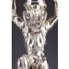 ORFEVRE MERITE – Pair of solid silver candelabra XIXand 58
