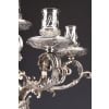 ORFEVRE MERITE – Pair of solid silver candelabra XIXand 64