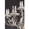 ORFEVRE MERITE – Pair of solid silver candelabra XIXand 65