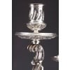 ORFEVRE MERITE – Pair of solid silver candelabra XIXand 66