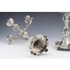 ORFEVRE MERITE – Pair of solid silver candelabra XIXand 67