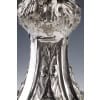ORFEVRE MERITE – Pair of solid silver candelabra XIXand 77