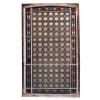 Geometric pattern stained glass window, fine XIXe, early 15th century XNUMX