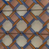 Geometric pattern stained glass window, fine XIXe, early 17th century XNUMX