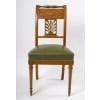 Beautiful Set of 8 Directoire Style Chairs. End XIXth Century. 13