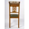 Beautiful Set of 8 Directoire Style Chairs. End XIXth Century. 17