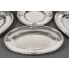 J.PIAULT & R. LINZELER – Rare Silver Plateware 10 pieces of Fine shape XIXand 32