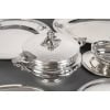 J.PIAULT & R. LINZELER – Rare Silver Plateware 10 pieces of Fine shape XIXand 38