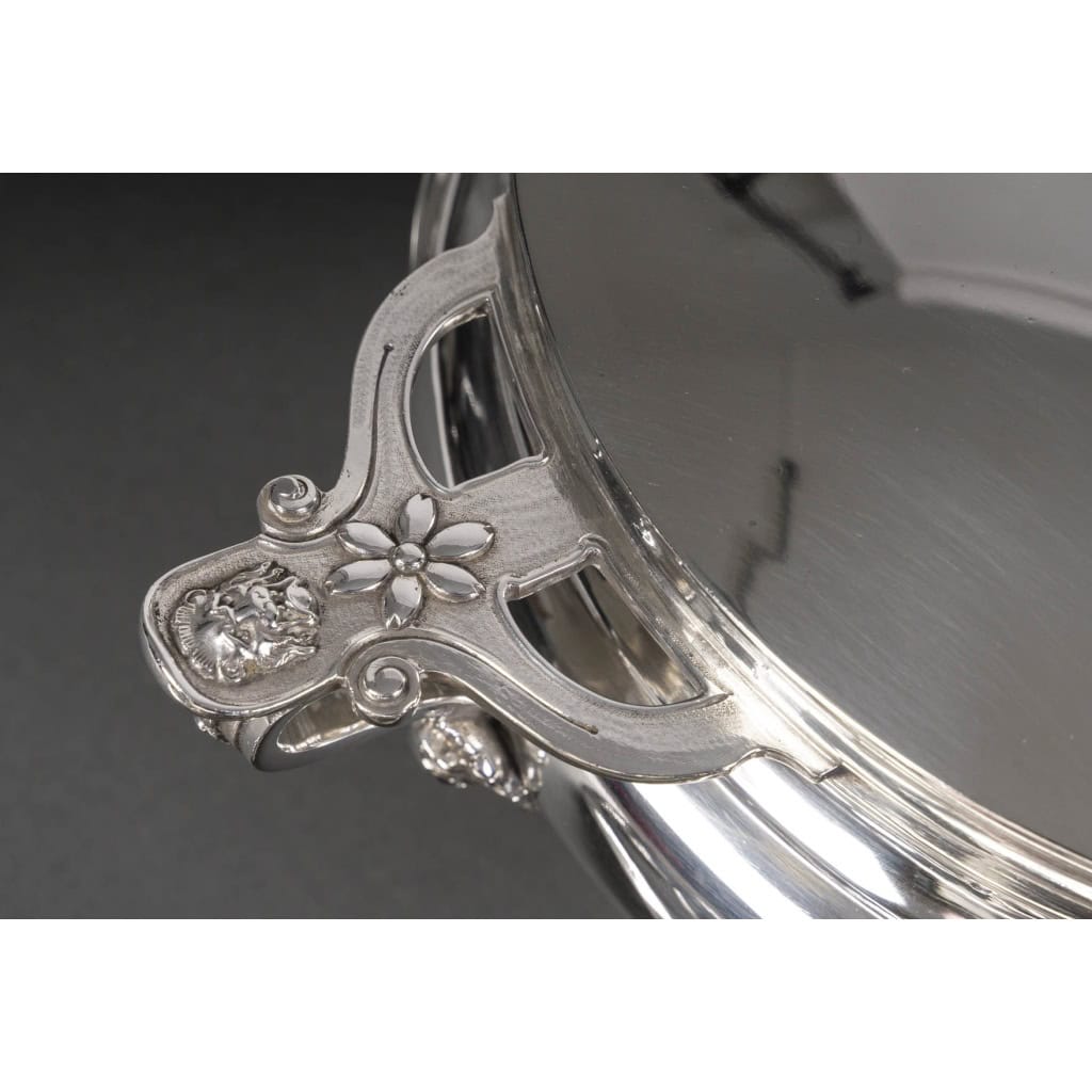 J.PIAULT & R. LINZELER – Rare Silver Plateware 10 pieces of Fine shape XIXand 19