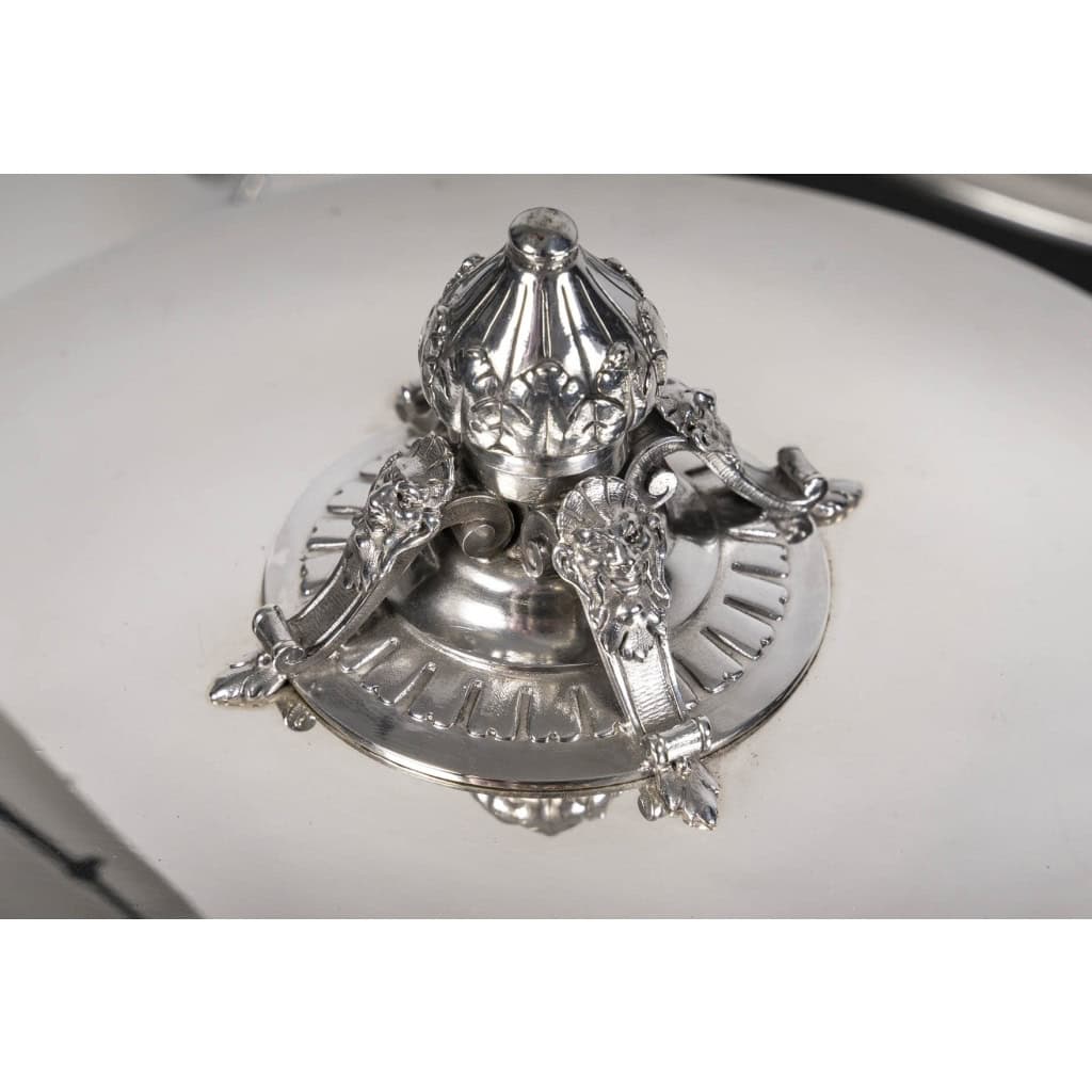 J.PIAULT & R. LINZELER – Rare Silver Plateware 10 pieces of Fine shape XIXand 20