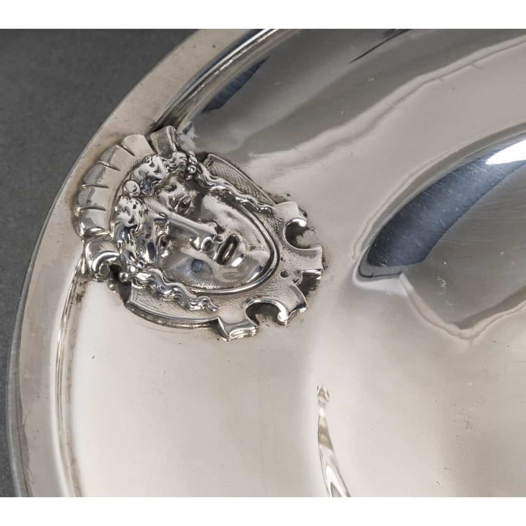 J.PIAULT & R. LINZELER – Rare Silver Plateware 10 pieces of Fine shape XIXand 25