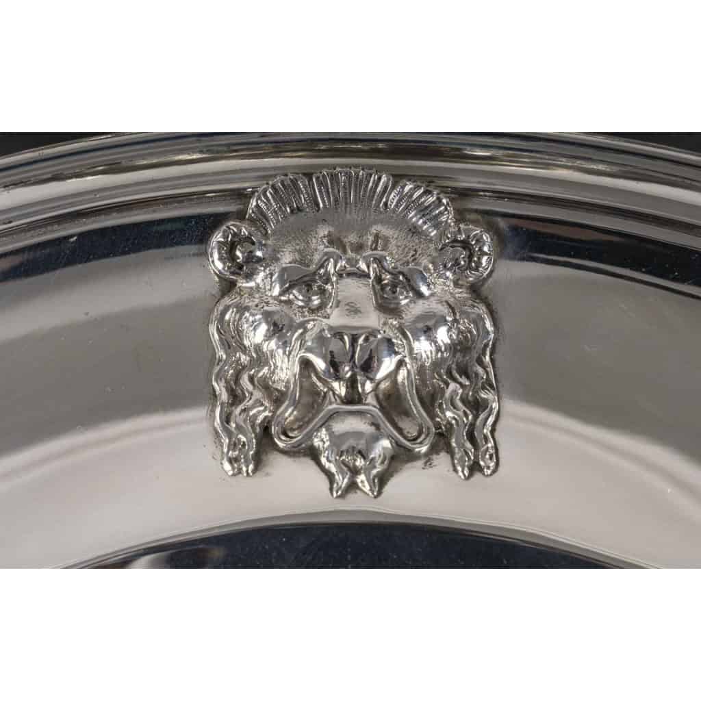 J.PIAULT & R. LINZELER – Rare Silver Plateware 10 pieces of Fine shape XIXand 27