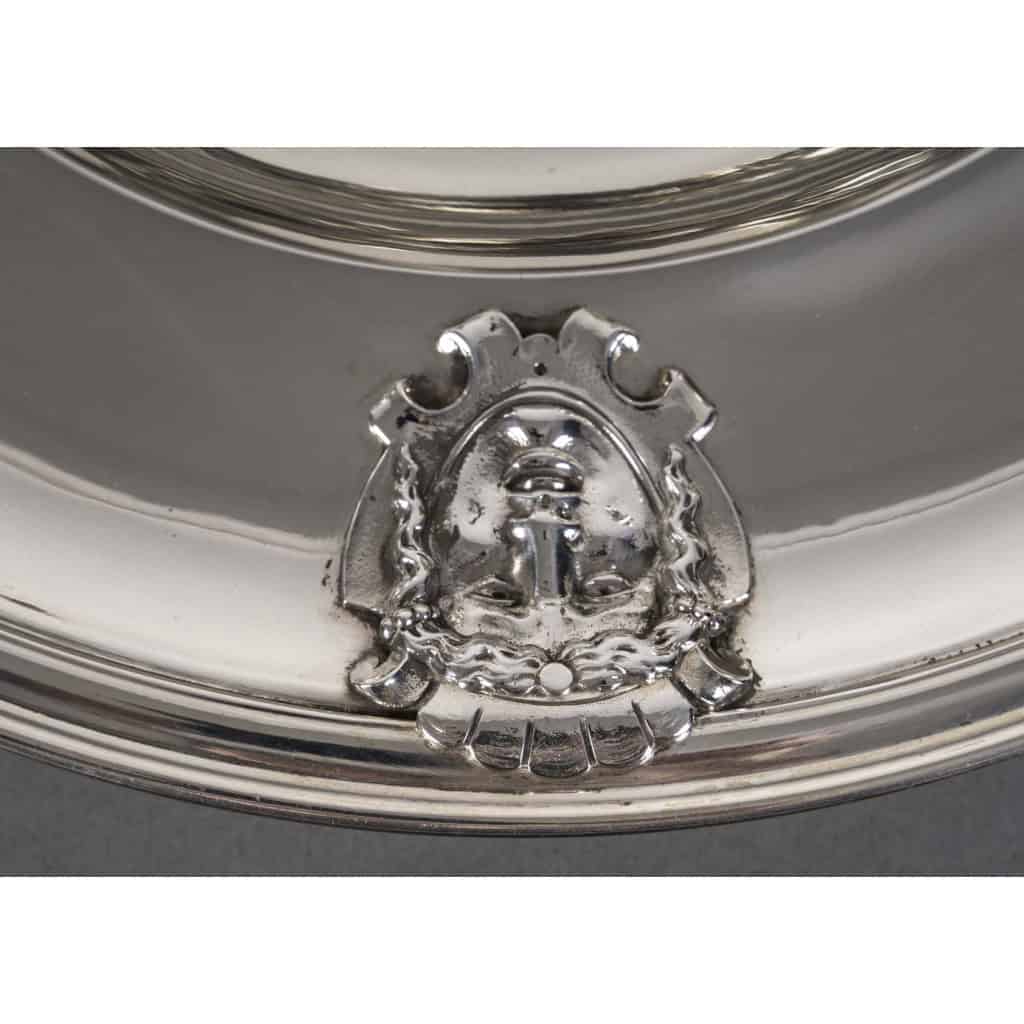 J.PIAULT & R. LINZELER – Rare Silver Plateware 10 pieces of Fine shape XIXand 28