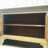 2-part country sideboard, or credenza, yellow pitchepine, XIXth 26