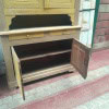 2-part country sideboard, or credenza, yellow pitchepine, XIXth 24