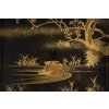 Suzuri bako (écritoire japonais en laque or et argent 20