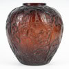 René Lalique – Vase » Perruches  » Teinté Ambre 9