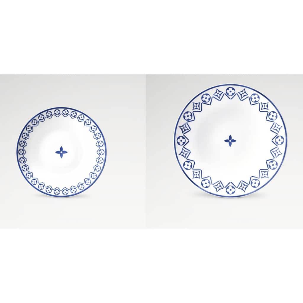 LOUIS VUITTON ,Partie de service « Monogram Flower Tile » 4