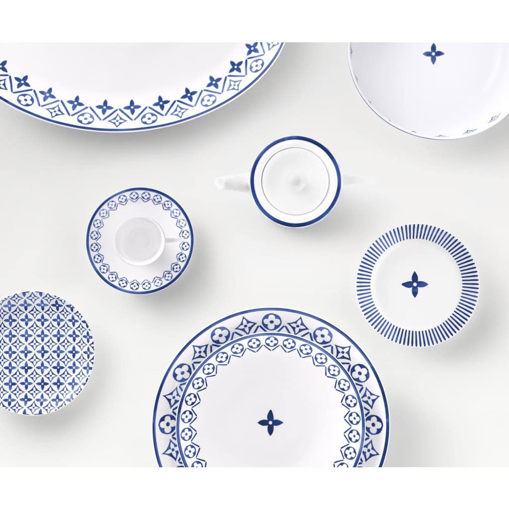 LOUIS VUITTON ,Partie de service « Monogram Flower Tile » 6