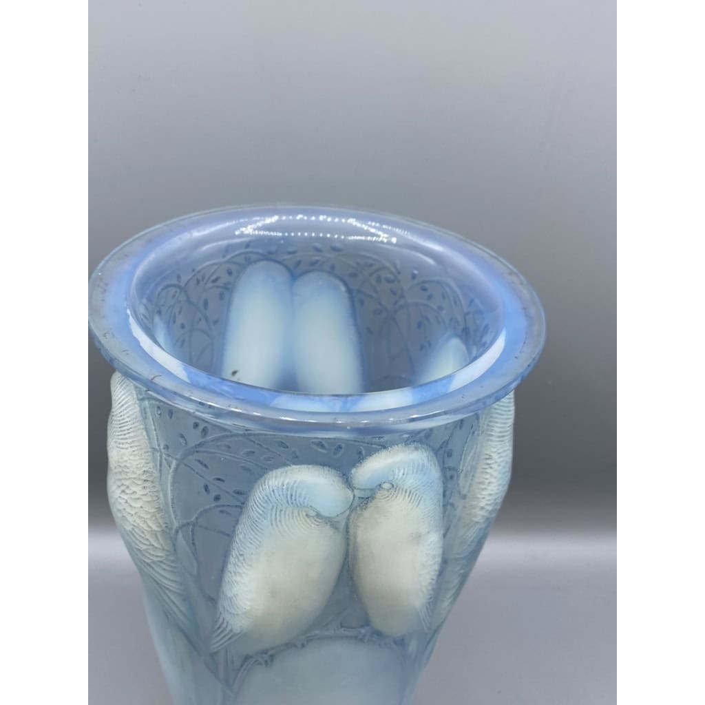 René Lalique-1924 – Vase « Ceylan » Opalescent. 5