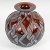 René Lalique, 1928 – Vase « Penthièvre » Teinté Ambre . 12