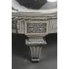 BOIN TABURET – THREE-PART CENTERPIECE IN FINE SOLID SILVER XIXand 46