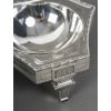 BOIN TABURET – THREE-PART CENTERPIECE IN FINE SOLID SILVER XIXand 45
