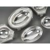 BOIN TABURET – THREE-PART CENTERPIECE IN FINE SOLID SILVER XIXand 36