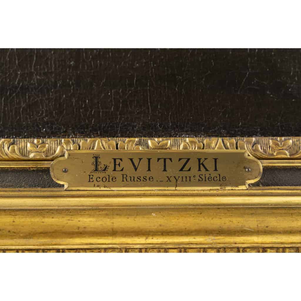Dimitri Levitski 1735-1822 l’atelier du peintre et l’allégorie de la sculpture. 11