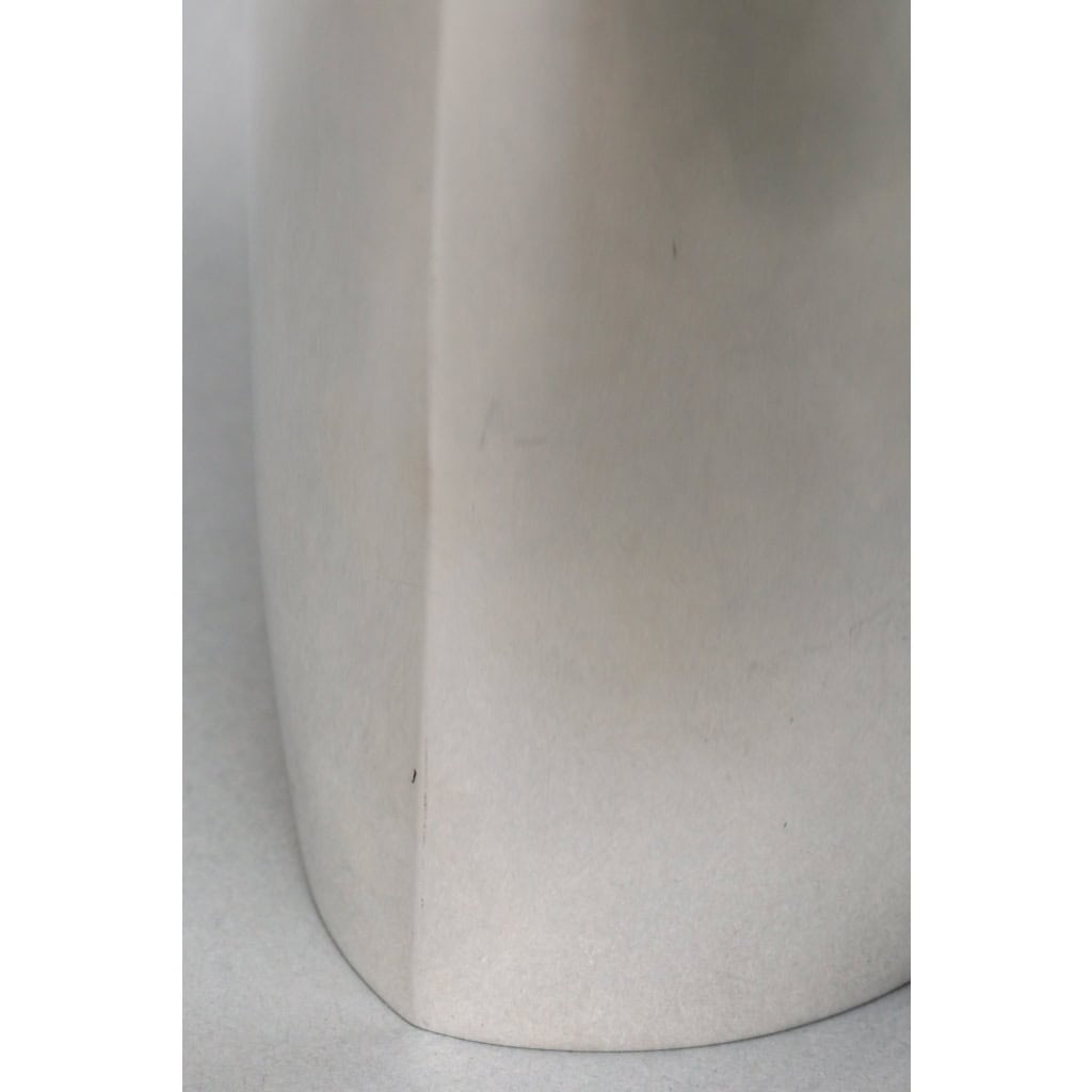 ORFEVRE DE VECCHI – Solid silver vase/cooler, Italian design, 1970 6