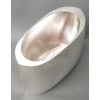 ORFEVRE DE VECCHI – Solid silver vase/cooler, Italian design, 1970 26