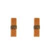 Paire d’appliques « Honey » en ambre et oeil du tigre. Contemporain. LS60042086G 12